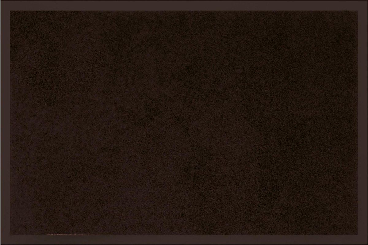 Livetti Deurmat - Rechthoek - 80x120 cm - Zwart - Polyester