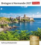 Bretagne Harenberg Bretagne & Normandie Sehnsuchtskalender 2027 - Wochenkalender mit 53 Postkarten