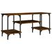 Syfax Tv-meubel gerookt eikenkleurig 102x35x45,5 cm