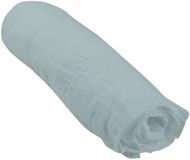 Hoeslaken, Linge promotionnel 100% katoenen gaas baby hoeslaken - groen, 70 x 140 cm