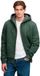Superdry - Borg gevoerde hoodie met rits - Heren - Denver groen gemêleerd - Maat M