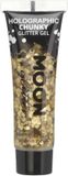 Moon Creations Moon Glitter Holographic Chunky Glitter Gel Make-up - Goudkleurig