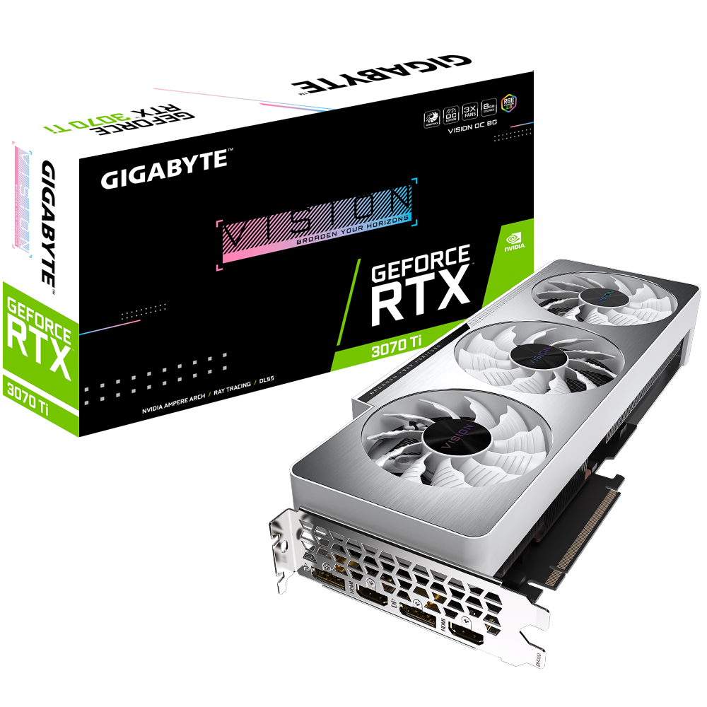 Gigabyte AORUS XTREME GV-N307TVISION OC-8GD Videokaart