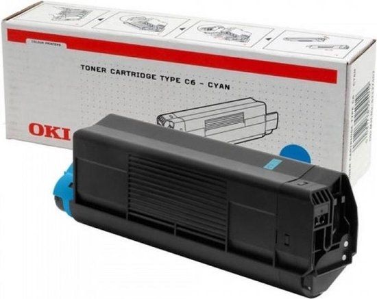 OKI 42127407 toner cartridge cyan - C5100 / C5200 / C5300 / C5400 - 5000 pages