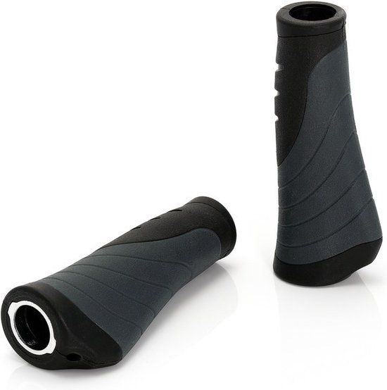XLC GR-S04 Ergo Handvatten Fiets - Zwart/Grijs - 92mm - 135mm
