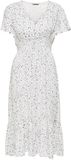 ONLY ONLMARIANNE LIFE S/S MIDI DRESS WVN - Vrouwen - Maxi jurken - XL - Cloud Dancer