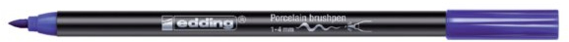 Edding Brushpen 4200 porselein blauw