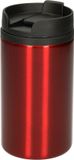 Tasse de voyage - 300 ml - Rouge - Inox
