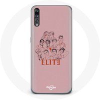 Maniacase Hoesje voor Huawei P20 Pro Elite Seizoen 5 Poster karakters Fanart Logo