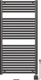 Wiesbaden Elara Radiateur Électrique Intelligent WiFi 118,5 x 60 cm - Gunmetal