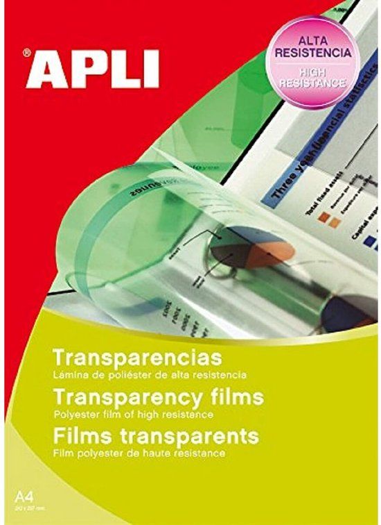 Apli Bladen Apli Transparant A4