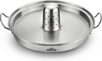 Napoleon PRO gevogeltestomer en pan, RVS