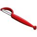 Silit Pelaro dunschiller 21 cm, tomaten- en groenteschiller rood, roestvrij staal, vaatwasmachinebestendig