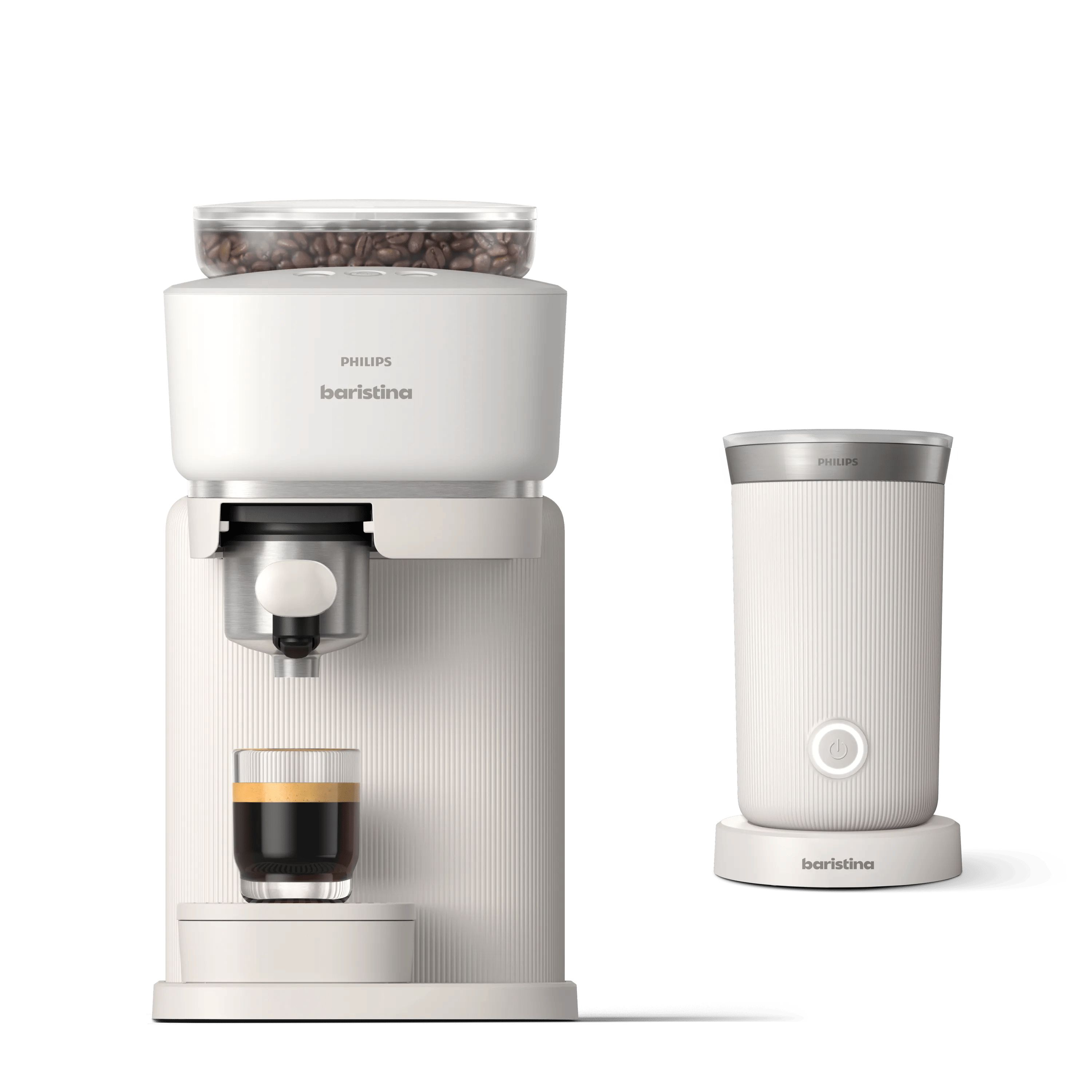 Philips Baristina BAR303/00 Espressomachine - Half automatisch - Koffiebonen - Wit
