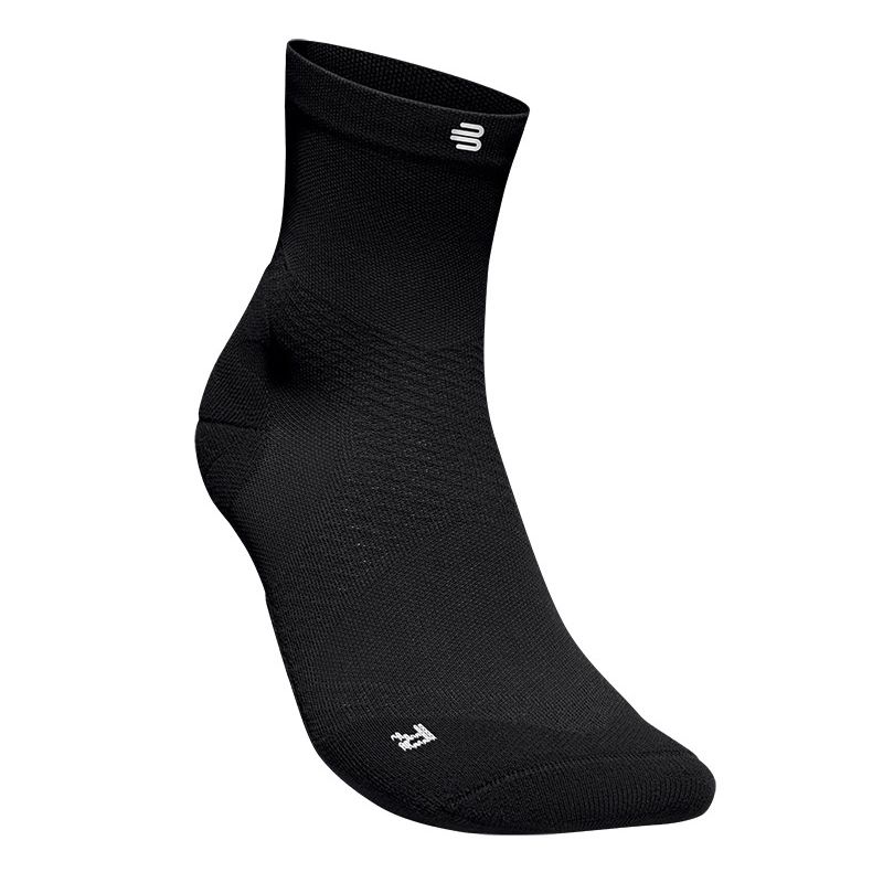 Bauerfeind Run Ultralight Mid Cut Socks - Zwart - Heren