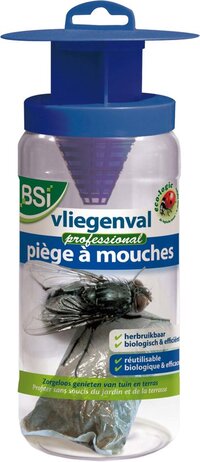 BSI Vliegenval met ecologische lokstof FLY ATTRACT - Doeltereffende en herbruikbare vliegenval