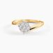 Bague Solitaire Lysia Or Jaune Diamant