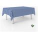 ECOMMERC3 Vichy Tafelkleed, vuilafstotend, rechthoekig, 180 x 140 cm, Vichy tafelkleed, extra zacht en waterdicht, koningsblauw