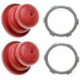 Cyclingcolors 2 x Pomp voor Ontstekingspomp 632694 compatibel met Tecumseh 632694A Lamp Carburateur Grasmaaier Bosmaaier Tractor