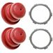 Cyclingcolors 2 x Pomp voor Ontstekingspomp 632694 compatibel met Tecumseh 632694A Lamp Carburateur Grasmaaier Bosmaaier Tractor