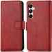 iMoshion Hoesje Samsung Galaxy A55 - Bookcase - Rood - Met Pasjeshouder