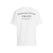 Croyez white relaxed fit T-shirt with backprint