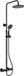 AURLANE MOLLY BLACK Thermostatic Shower Column Matte Black - 133x28x52 cm