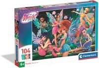 Clementoni Puzzel 104 Stukjes Winx Club Super Color