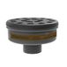 Portwest P906 A2 Gasfilter Universeel Schroefdraad, Zwart