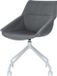 meet powered by PAPERFLOW PAPERFLOW Bezoekersstoel LUGE, 2-delig set, wit/antraciet