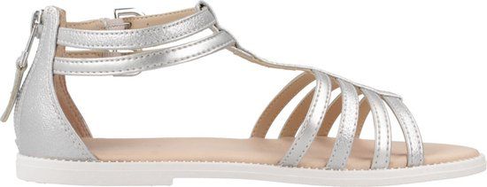 GEOX J SANDAL KARLY GIRL Zilver 33 EU