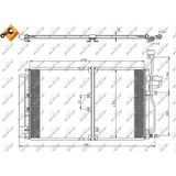 Nrf Condenseur, Climatisation 35797 Chevrolet 20759647 20759648 4803979 4806936