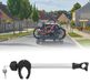 Merkloos Afsluitbare Framehouder voor Fietsendragers 45 cm