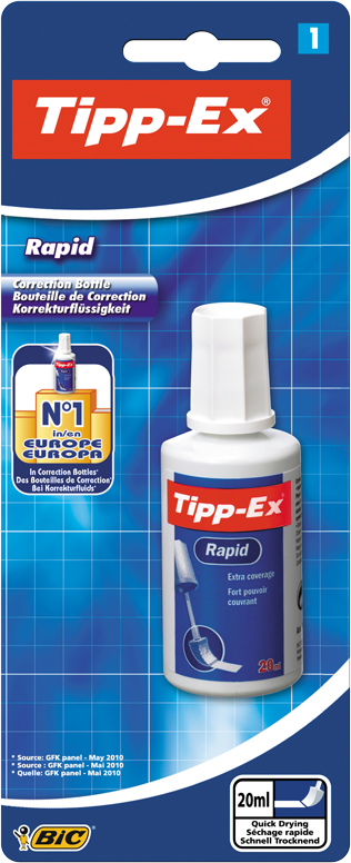 Tipp-ex Tipp Ex Rapid Blister 1 wit