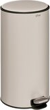 5 five simply smart 5Five Delta - Beige Metal Pedal Bin - 30 Liters