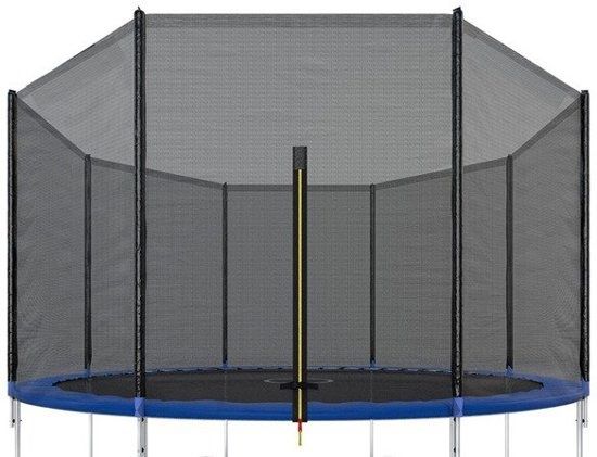 Viking Sports Veiligheidsnet trampoline - 305 cm - 8 palen - zwart