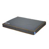 LUBEN Xtreme Rechthoekig bed, waterdicht, grijs, S, zwart