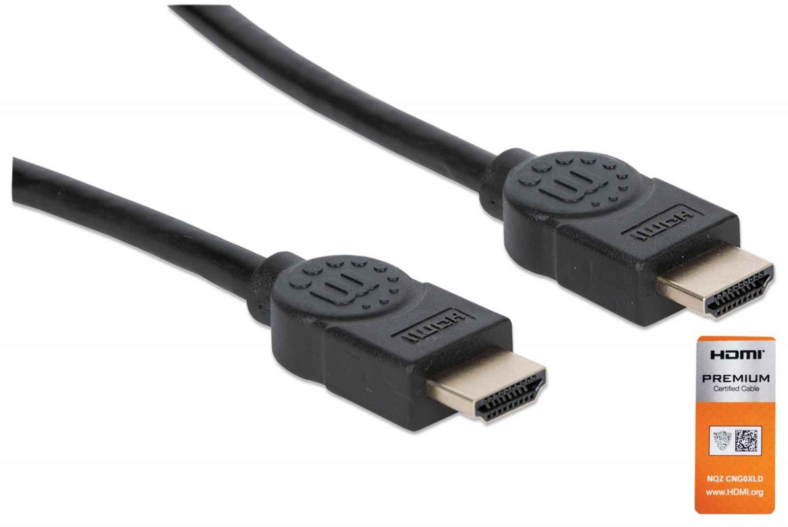 MANHATTAN 355346 HDMI Kabel - 1.8 m - Zwart