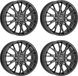 Dotz 4 jantes Fuji gris 8.0Jx18 5x112