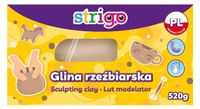 STRIGO Argile de modelage naturelle 520g