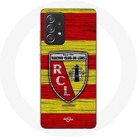 Maniacase Hoesje Samsung Galaxy A52 rcl lens origineel geel en rood