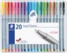 Staedtler Triplus Fineliner geassorteerde kleuren, opstelbare box met 20 stuks
