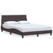 VidaXL Bedframe Hanko Stof Donkerbruin 160x200 cm