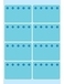 Herma Deep-freeze Labels 26x40mm Blue - 48 Labels