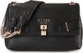 GUESS Yesba Convertible Xbody Flap Black Zwart Schoudertas