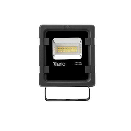 ARIC - Twister 3 – Proj. Buiten, IP65 IK08, zwart, 90 LEDs, geïntegreerd, 25 W, 3000 K, 3000 lm