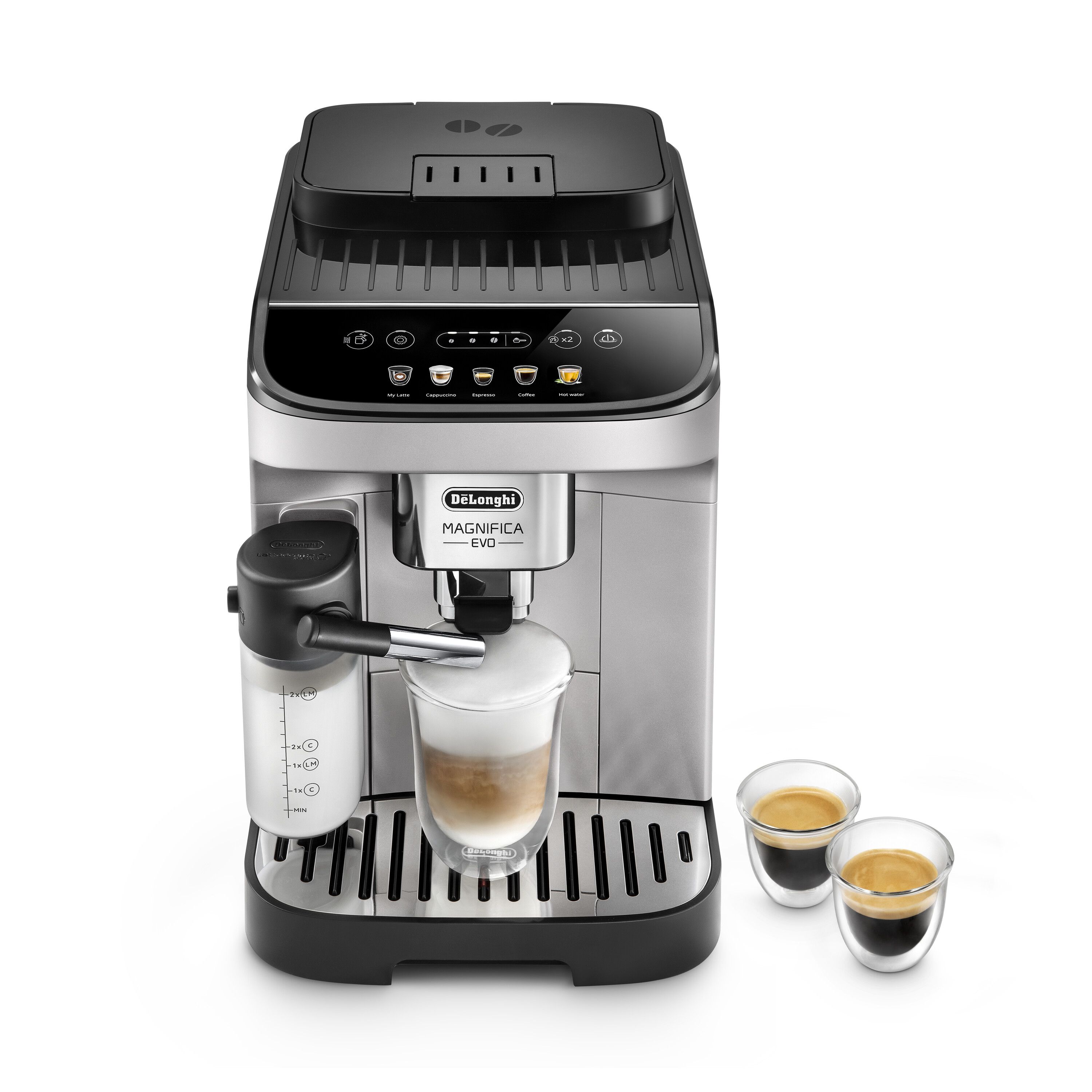 De'Longhi Magnifica Evo ECAM290.61.SB Volautomatische Espressomachine - Zilver