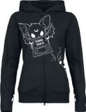 Heartless Game Over Hood Dames Vest met capuchon - zwart - XL