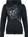 Heartless Game Over Hood Dames Vest met capuchon - zwart - XL
