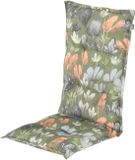 Hartman Tuinstoelkussen Mona Green Hoge Rug 123x50x8cm